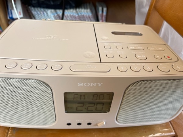 CDラジオカセットレコーダー ベージュ CFD-S401(TI) [ワイドFM対応 /CD 
